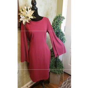 Calvin Klein Split Sleeve Dress